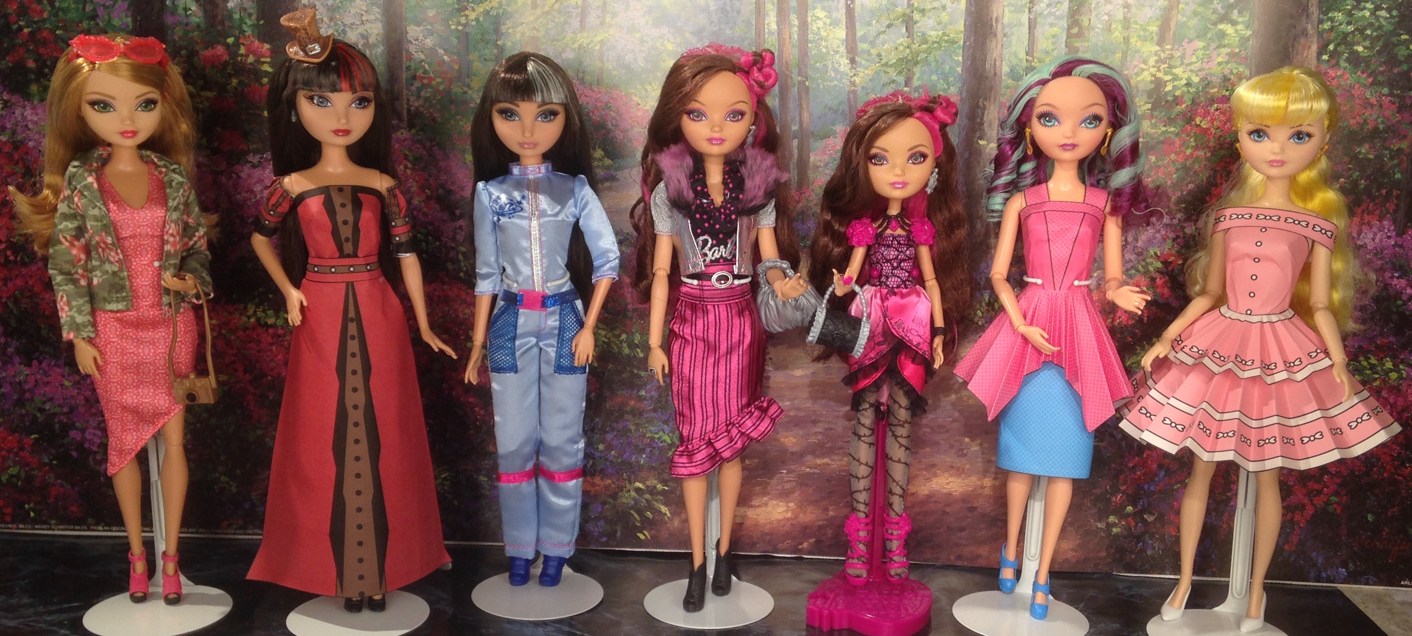 ever after high doll collection